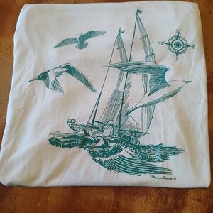 Vintage 'Mango Tree' Sailboat T Shirt